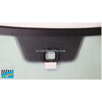 VOLKSWAGEN POLO - 5/2010 to 2014 - 3DR/5DR HATCH - FRONT WINDSCREEN GLASS - RAIN SENSOR BRACKET (SQUARE OPENING), MOULDING - GREEN - NEW