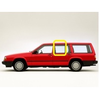 VOLVO 740/760/940/960/S90 - 1/1982 to 1/1997 - 4DR SEDAN/5DR WAGON - PASSENGERS - LEFT SIDE REAR DOOR GLASS - (615w X 490) - CALL FOR STOCK - NEW