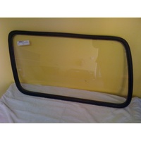 suitable for TOYOTA LANDCRUISER 80 SERIES - 5/1990 to 3/1998 - 5DR WAGON - LEFT SIDE REAR CARGO GLASS - ONE PIECE - NEW