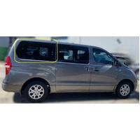 HYUNDAI iLOAD KMFWBH - 2/2008 to CURRENT - VAN - DRIVERS - RIGHT SIDE REAR BONDED FIXED WINDOW GLASS - NEW