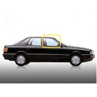 AUDI 80 90 B3 B4 QUATTRO - 1/1987 to 6/1995 - 4DR SEDAN - RIGHT SIDE FRONT DOOR GLASS  - (Second-hand)
