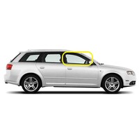 AUDI A4 B6/B7 - 7/2001 to 3/2008 - 4DR SEDAN/5DR WAGON - DRIVERS - RIGHT SIDE FRONT DOOR GLASS - NO FITTING - NEW