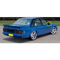HOLDEN COMMODORE VK/VL - 3/1984 to 8/1988 - SEDAN/WAGON (AUSTRALIA MADE) - DRIVERS - RIGHT SIDE MIRROR - FLAT GLASS ONLY - 145MM X 93MM - NEW