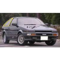 suitable for TOYOTA SPRINTER AE86 - 2DR COUPE 1983>1986 - DRIVERS - RIGHT SIDE OPERA GLASS - (Second-hand)
