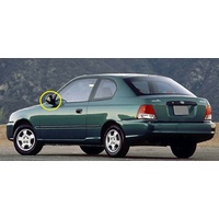 HYUNDAI ACCENT - 3DR HATCH 5/00>4/06 - LEFT SIDE MIRROR (flat glass only-non heated) - 167 wide X 95 high- NEW