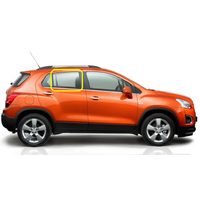 HOLDEN TRAXX TJ - 09/2013 to CURRENT - 4DR WAGON - DRIVERS - RIGHT SIDE REAR DOOR GLASS - NEW