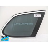VOLKSWAGEN GOLF VI - 2/2010 TO 12/2012 - 4DR WAGON - PASSENGERS - LEFT SIDE REAR CARGO GLASS - WITH ANTENNA (SECOND-HAND)