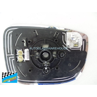 MAZDA CX9 - 6/2016 TO CURRENT - 5DR WAGON - PASSENGERS - LEFT SIDE MIRROR WITH CLOSE CAR INDICATOR HEATED - R125 -TK70 - GENUINE - (SECOND-HAND)