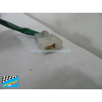 MITSUBISHI CHALLENGER PAI/PAII - 3/1998 TO 1/2007 - 5DR WAGON - DRIVERS - RIGHT SIDE FRONT WINDOW REGULATOR - ELECTRIC - 2 PIN - (SECOND-HAND)