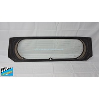 KIA PICANTO JA - 3/2017 TO CURRENT - 5DR HATCH - REAR WINDSCREEN GLASS - GREEN - (SECOND-HAND)