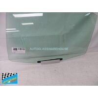 VOLVO S60 - 11/2000 to 11/2010 - 4DR SEDAN - PASSENGERS - LEFT SIDE REAR DOOR GLASS - TEMPERED - WITH FITTINGS - GREEN - NEW