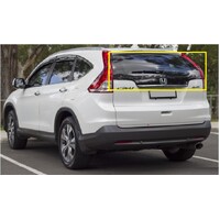 HONDA CR-V RM - 11/2012 TO 6/2017 - 5DR WAGON - REAR WINDSCREEN GLASS - PRIVACY GREY, HEATED, WIPER HOLE - CALL FOR STOCK - NEW