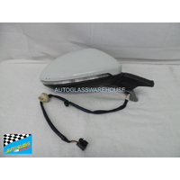 VOLKSWAGEN GOLF VII - 4/2013 TO 4/2021 - 5DR HATCH - DRIVERS - RIGHT SIDE MIRROR - E1 021277 - (SECOND-HAND)