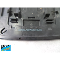 SUBARU OUTBACK 5RD GEN - 9/2009 TO 12/2014 - 4DR WAGON - PASSENGERS - LEFT SIDE MIRROR - WITH BACKING PLATE - L R1300 VB A9701 -889
