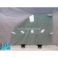 LAND ROVER RANGE ROVER SPORT L320 - 1/2005 to 5/2013 - 5DR WAGON - LEFT SIDE FRONT DOOR GLASS - (LAMINATED) - (SECOND-HAND)
