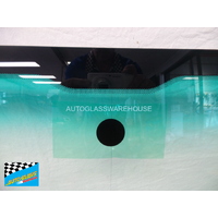 PORSCHE BOXSTER 986 - 1/1997 to 2/2005 - 2DR CONVERTIBLE - FRONT WINDSCREEN GLASS - ANTENNA, ENCAPSULATED - GREEN - VERY LIMITED - NEW