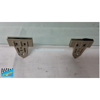 NISSAN DUALIS J10 - 7 SEATER - 4/2010 to 6/2014 - 4DR WAGON - DRIVERS - RIGHT SIDE REAR DOOR GLASS - GREEN - GENUINE - NEW