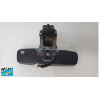 FORD MONDEO - 2015 to CURRENT - 5DR WAGON - CENTER INTERIOR REAR VIEW MIRROR - SENSOR/CAMERA - E11 046532 - 026532 - WHITE PLUG - (SECOND-HAND)