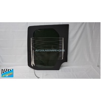 LDV DELIVER 9 - 7/2020 to CURRENT - (HIGH ROOF LWB) - VAN - DRIVERS - RIGHT SIDE REAR BARN DOOR GLASS - HEATED - PRIVACY TINTED - LOW STOCK - NEW 