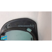 SUZUKI ALTO GF - 7/2009 to 3/2015 - 5DR HATCH - PASSENGERS - LEFT SIDE MIRROR - FLAT GLASS ONLY - WITH BASE 1602413LH - 135MM X 115MM - (SECOND-HAND)