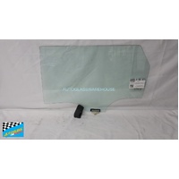 KIA SELTOS SP2 - 10/2019 to CURRENT - 5DR SUV - PASSENGERS - LEFT SIDE REAR DOOR GLASS - WITH FITTING , GREEN SOLAR TINT - CALL FOR STOCK - NEW