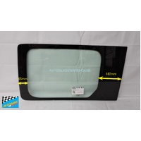 VOLKSWAGEN CADDY MK.5 SWB - 3/2021 to CURRENT - VAN - PASSENGER - LEFT SIDE FRONT BONDED FIXED GLASS - 832 WIDE - NEW