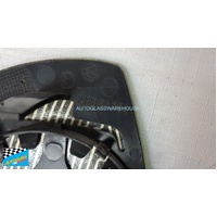 VOLKSWAGEN POLO - 5/2010 to 11/2017 - MK 5 (6R-6C) - 3DR HATCH/5DR HATCH - DRIVERS - RIGHT SIDE MIRROR - FLAT WITH BACKING 2128.34.354 - (SECOND-HAND)