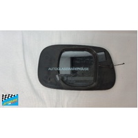 SUITABLE FOR TOYOTA CAMRY ACV36R - 9/2002 TO 6/2006 - 4DR SEDAN - DRIVERS - RIGHT SIDE MIRROR - GENUINE WITH BACKING PLATE - 1463626-RH - (SECONDHAND)