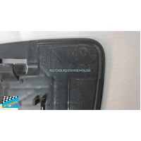 MITSUBISHI LANCER CJ - 9/2007 to 12/2015 - SEDAN/HATCH - DRIVERS - RIGHT SIDE OEM CURVED MIRROR - 7632A093-35-02 - (SECOND-HAND)