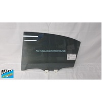 SUBARU WRX VB - 5/2022 TO CURRENT - 4DR SEDAN - PASSENGERS - LEFT SIDE REAR DOOR GLASS - WITH FITTING - PRIVACY GREY - NEW