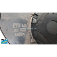 MITSUBISHI ASX (& 2021 OUTLANDER) - 7/2010 TO CURRENT - 5DR HATCH - LEFT SIDE MIRROR (1) - OEM CURVED - 186mm X 153mm - P17 LH SR1400 - (SECOND-HAND)