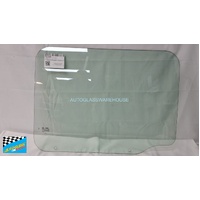 MITSUBISHI CANTER - 11/2011 to CURRENT - NARROW CAB TRUCK - DRIVERS - RIGHT SIDE REAR DOOR GLASS - GREEN