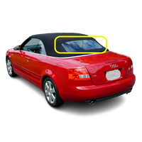 AUDI A4 B6/B7 - 12/02 TO 12/09 - 2DR CONVERTIBLE - REAR WINDSCREEN GLASS - HEATED - NEW (CALL FOR STOCK)