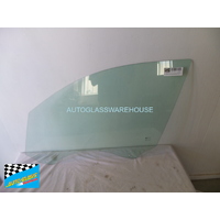 AUDI Q5 8R - 3/2009 to 3/2017 - 4DR SUV - PASSENGERS - LEFT SIDE FRONT DOOR GLASS - 2 HOLES - GREEN - (LIMITED STOCK) - NEW 
