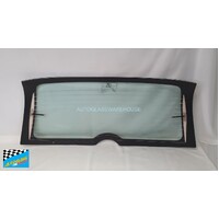 RENAULT CLIO X65 - 5/2001 to 8/2008 - 3DR/5DR HATCH - REAR WINDSCREEN GLASS - HEATED - GREEN - NEW