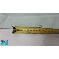 KIA SPORTAGE JA55 - 1/1997 to 4/2000 - 5DR WAGON - PASSENGERS - LEFT SIDE REAR DOOR GLASS (holes 90mm apart) - NEW