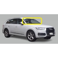 AUDI Q7 4M - 9/2015 to CURRENT - 5DR WAGON - FRONT WINDSCREEN GLASS - RAIN SENSOR, CAMERA, SOLAR, ACOUSTIC, T/M, RETAINER - LIMITED STOCK - NEW