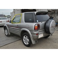 suitable for TOYOTA RAV4 10 SERIES - 7/1994 to 4/2000 - 3DR WAGON - LEFT SIDE FRONT DOOR GLASS - NEW