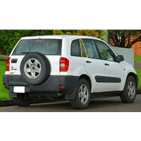 suitable for TOYOTA RAV4 ACA21 - 7/2000 to 12/2005 - 5DR WAGON - RIGHT SIDE REAR QUARTER GLASS - NEW