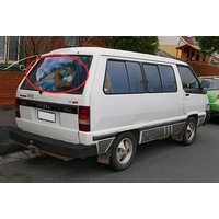 suitable for TOYOTA LITEACE KM20 - 10/1979 to 12/1985 - VAN - REAR WINDSCREEN GLASS - NEW