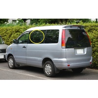 suitable for TOYOTA TOWNACE YR39 - 1992 to 1996 - VAN - PASSENGERS - LEFT SIDE MIDDLE SLIDING DOOR GLASS - FULL - GREY - NEW