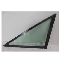 suitable for TOYOTA TARAGO TCR10 - 9/1990 to 6/2000 - WAGON - DRIVERS - RIGHT SIDE FRONT QUARTER GLASS - ENCAPSULATED - (Second-hand)