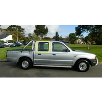 FORD COURIER PC/PD - 2/1985 TO 1/1999 - 4DR DUAL CAB - DRIVERS - RIGHT SIDE REAR DOOR GLASS - NEW