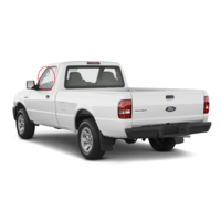 FORD RANGER PJ/PK - 12/2006 to 9/2011 - 2DR/4DR UTE - PASSENGERS - LEFT SIDE FRONT DOOR GLASS - 2 HOLES (780mm) - NEW