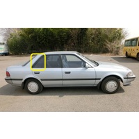 suitable for TOYOTA CORONA IMPORT ST170 - 1988 to 1992 - 4DR SEDAN - RIGHT SIDE REAR QUARTER GLASS - NEW