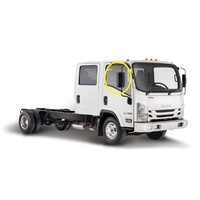 ISUZU N & F SERIES - 2008 to CURRENT - TRUCK (NARROW & WIDE CAB) - RIGHT SIDE FRONT DOOR GLASS - NEW