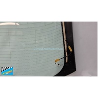 MAZDA 6 GH - 1/2008 to 12/2012 - 5DR HATCH - REAR WINDSCREEN GLASS - WITH ANTENNA - 785 H X 1295 W BOTTOM - NEW