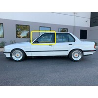 BMW 3 SERIES E30 - 5/1983 to 4/1991 - 4DR SEDAN - PASSENGER - LEFT SIDE FRONT DOOR GLASS (JAP IMPORT) - (Second-hand)