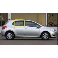 suitable for TOYOTA COROLLA ZRE152R - 5/2007 to 10/2012 - 5DR HATCH - DRIVERS - RIGHT SIDE REAR DOOR GLASS - NEW