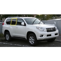 suitable for TOYOTA PRADO 150 SERIES - 11/2009 to CURRENT - 5DR WAGON - DRIVERS - RIGHT SIDE REAR DOOR GLASS - GREEN - NEW